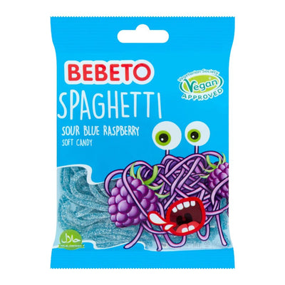 Bebeto Sour Blue Raspberry 80g