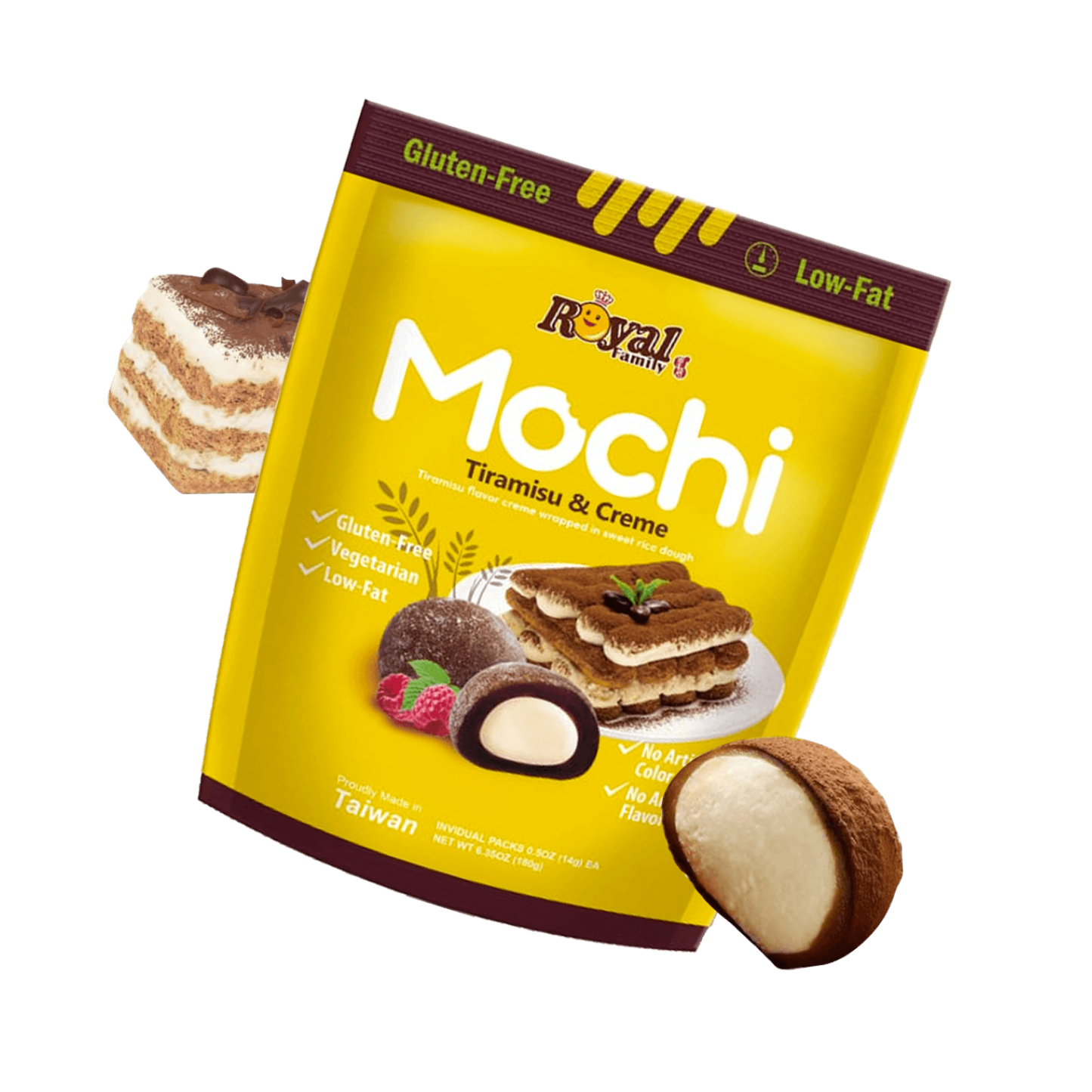 Royal Family Mochi Tiramisu Creme 120g