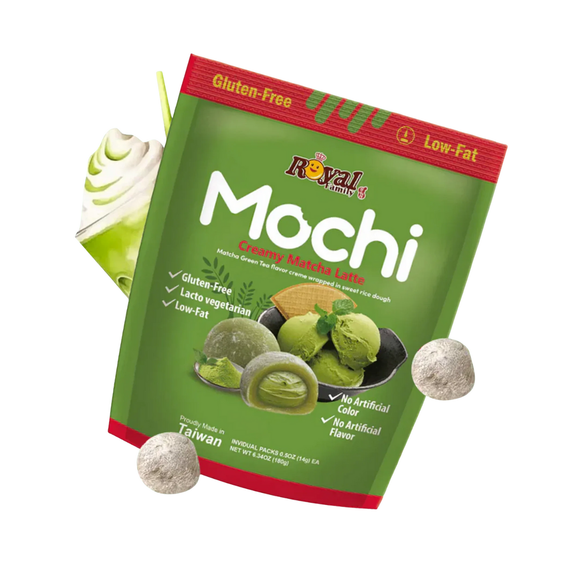 Royal Family Mochi Creamy Matcha Latte 120g