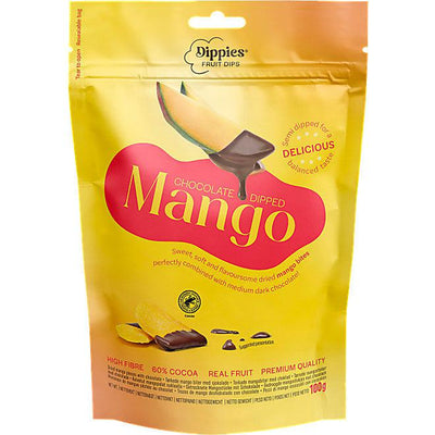 Fruit Dips Mango m/Sjokolade 100g