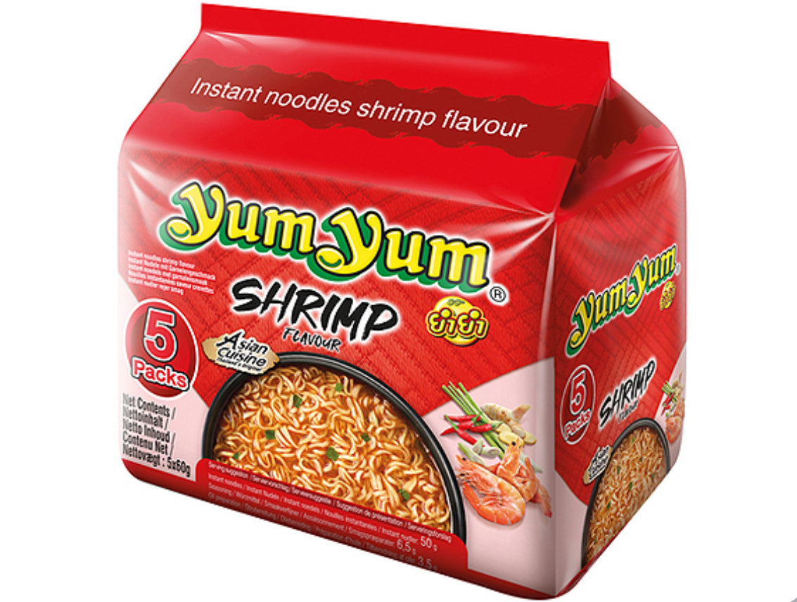 YumYum Shrimp Flavour 5pk 300g