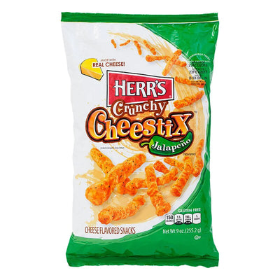 Herr's Crunchy Cheestix Jalapeno 227