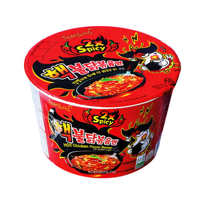 Samyang 2x Spicy Hot Chicken Flavor Ramen Big Bowl 105g