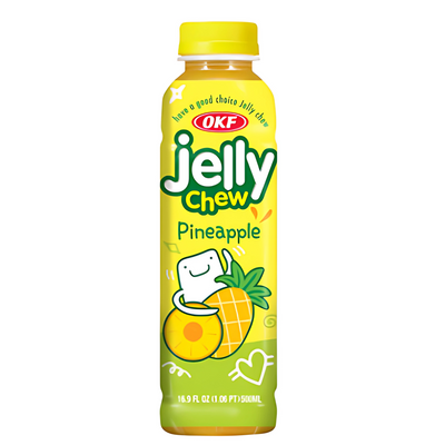 OKF Jelly Chew Pineapple Drink 500ml