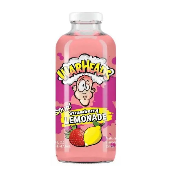 Warhead sour strawberry lemonade 473ml