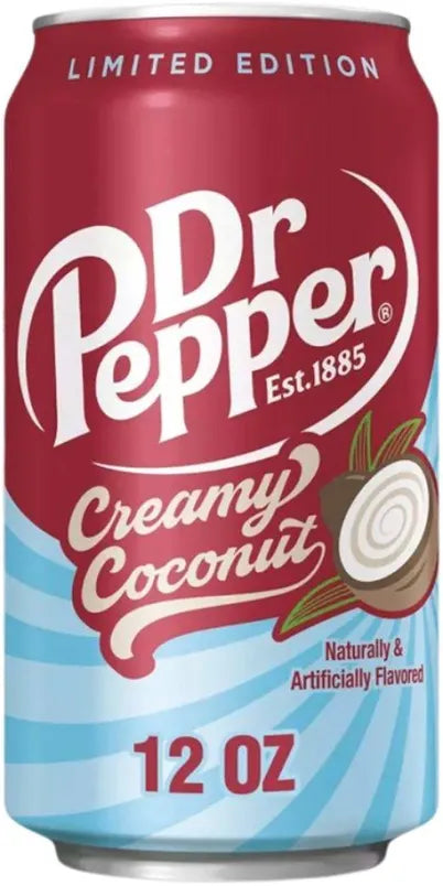 Dr. pepper creamy coconut 355ml