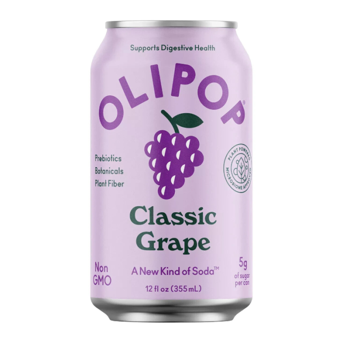 Olipop Classic Grape 355ml