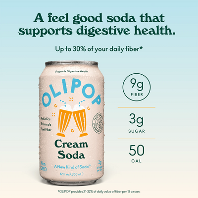 Olipop Cream Soda 355ml