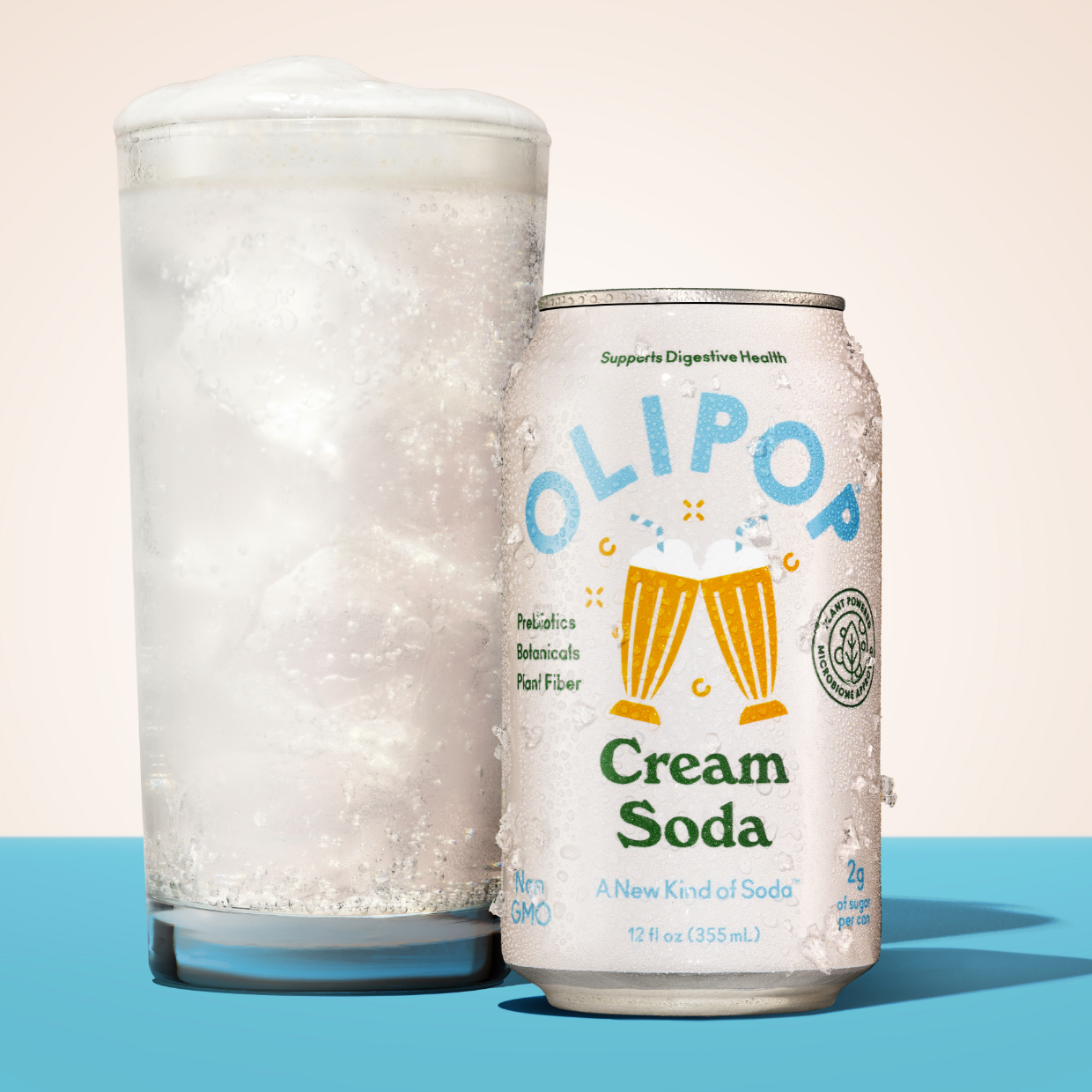 Olipop Cream Soda 355ml