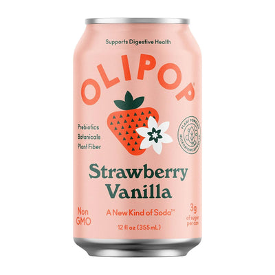 Olipop Strawberry Vanilla 355ml