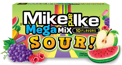 Mike & Ike Sour Mega Mix 120g