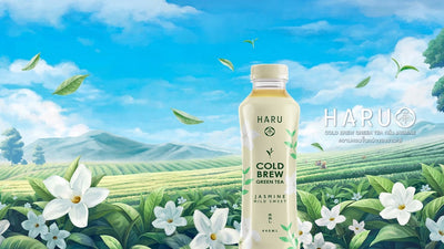 Haru Cold Brew Green Tea Jasmine 440ml