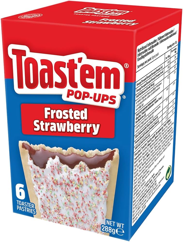 Toast'em Pop-Ups Frosted Strawberry  288g
