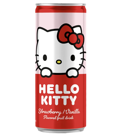 Hello Kitty strawberry & vanilla 250ml