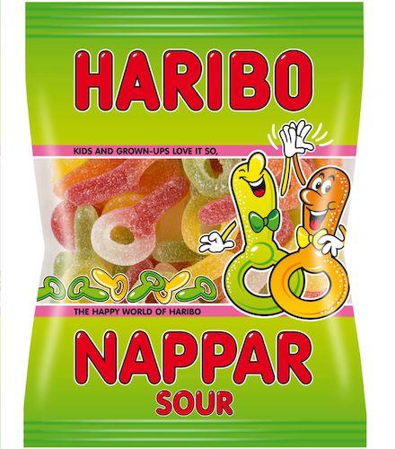 Haribo Nappar sura 80g
