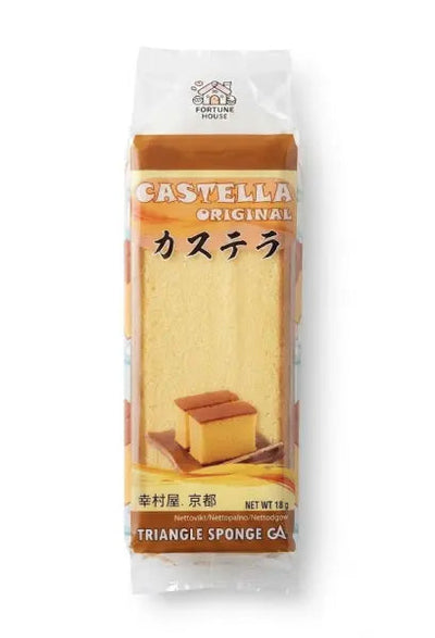 Castella Triangle Sponge Cake Original 120g