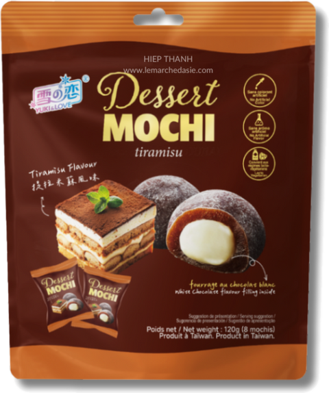 Yuki & Love Dubai Tiramisu 120g