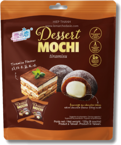 Yuki & Love Tiramisu Mochi 120g