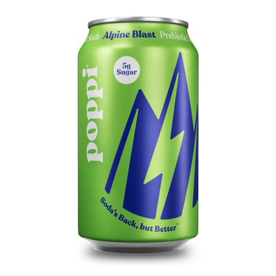 Poppi Prebiotic Alpine Blast Soda 355ml
