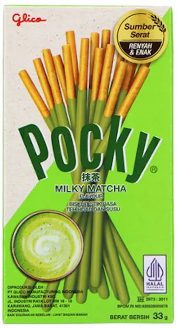 Pocky matcha green tea