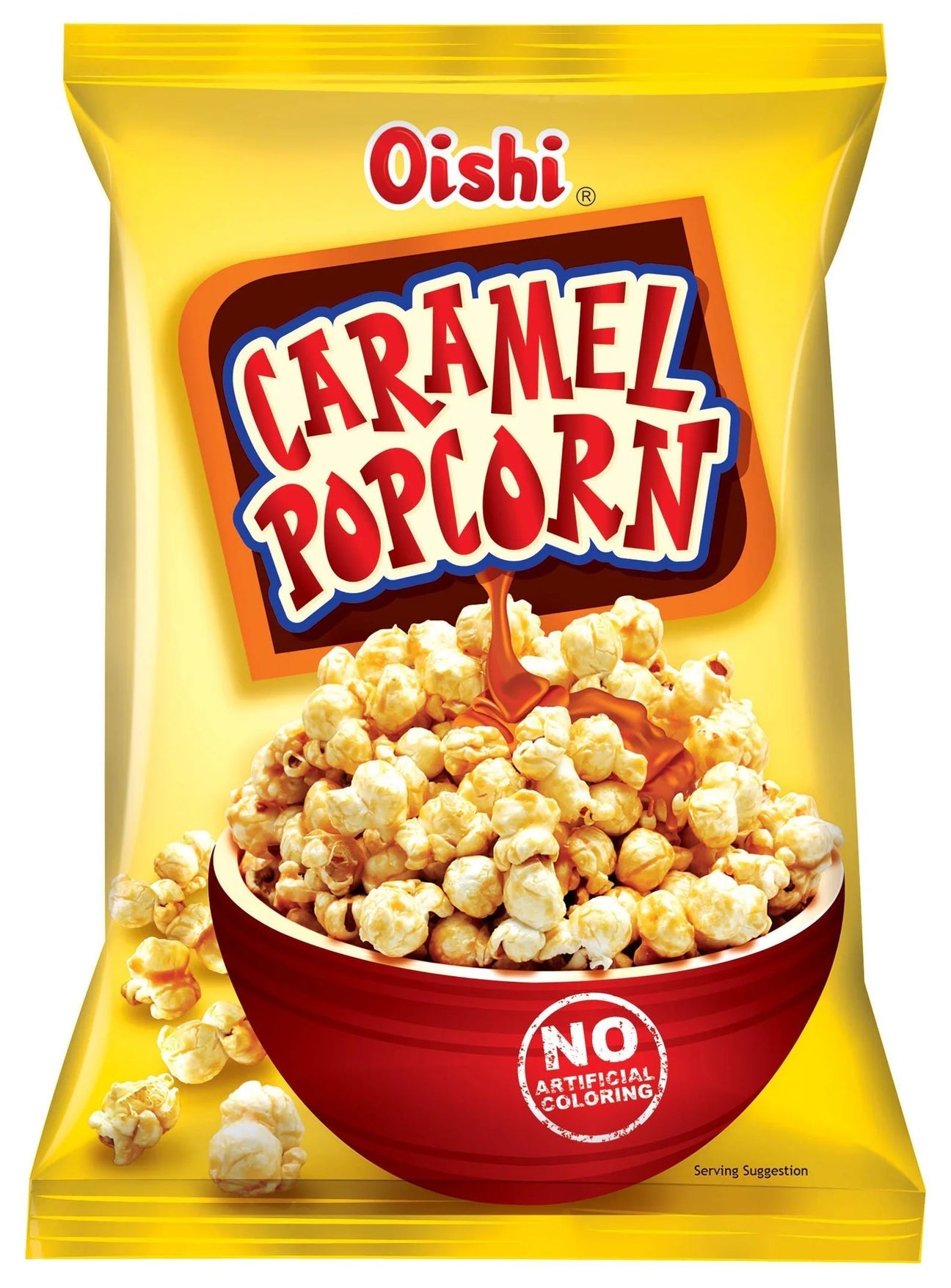Oishi Caramel Popcorn 60g