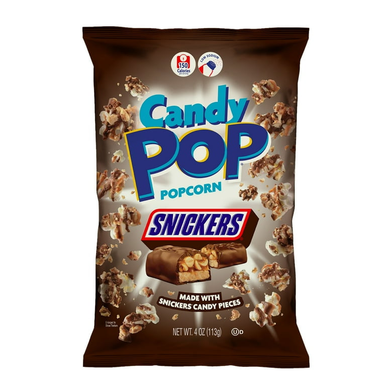 Candy Pop Popcorn Snickers 28g