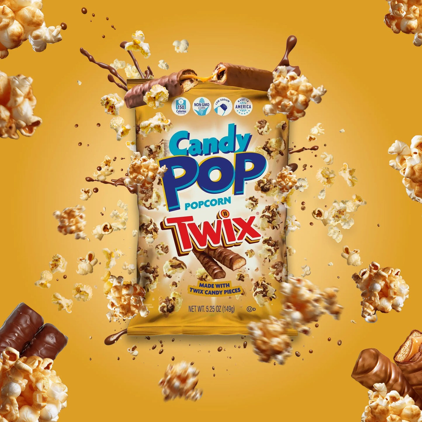 Candy Pop Popcorn Twix 28g