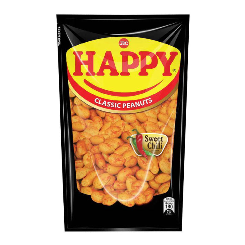 Happy Less Grease Peanuts Sweet Chili 100g