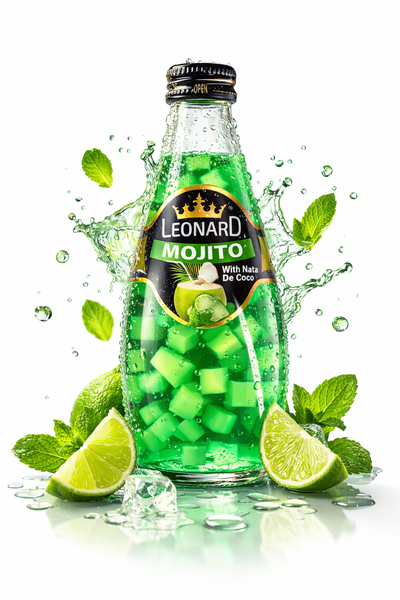 Leonard Mojito Nata De Coco Drink 330ml