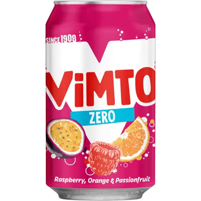 Vimto Zero Raspberry Orange & Passionfruit 330 ml