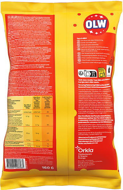 OLW Cheez Ballz Cheezy Nacho 160g