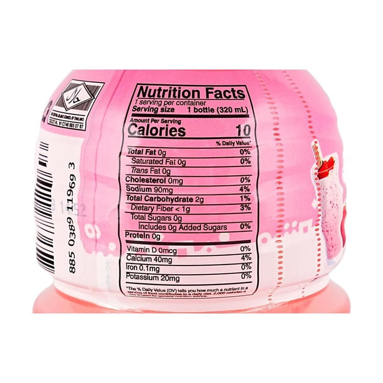 Mogu Mogu Zero Sugar Strawberry and Cream 320ml