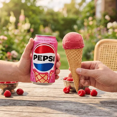 Pepsi Raspberry Ripple 330ml