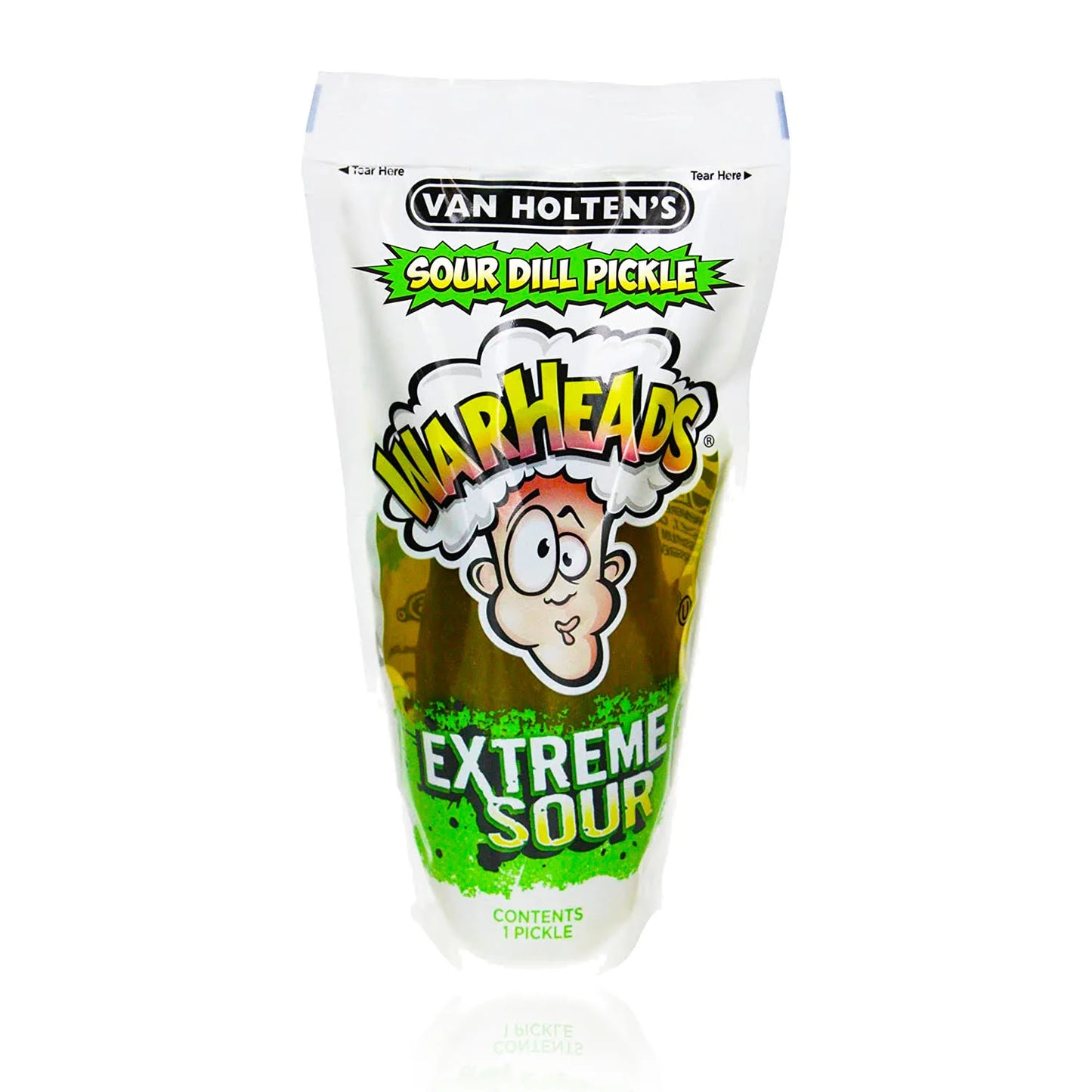 Van Holtens Warheads Extreme Sour Pickle 306g