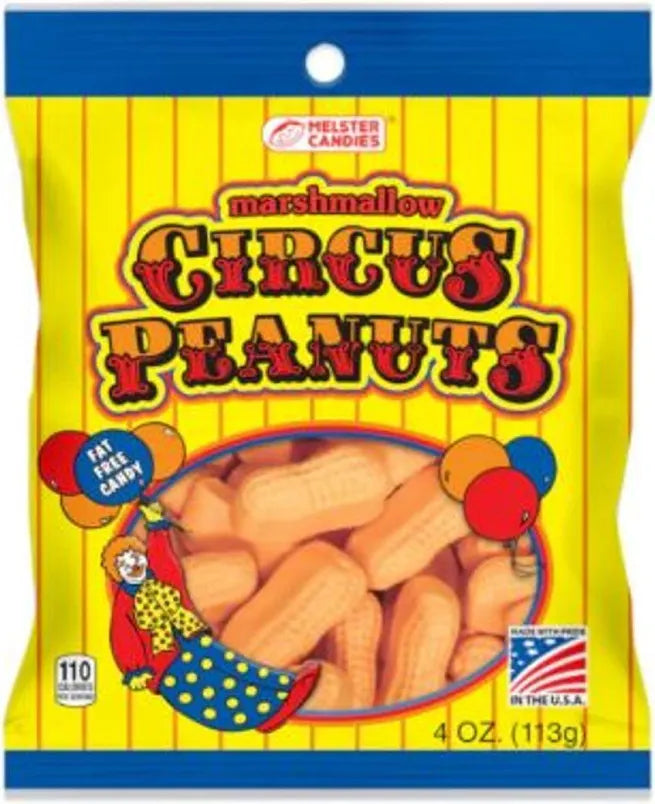 Melster Marshmallow Circus Peanut 113g