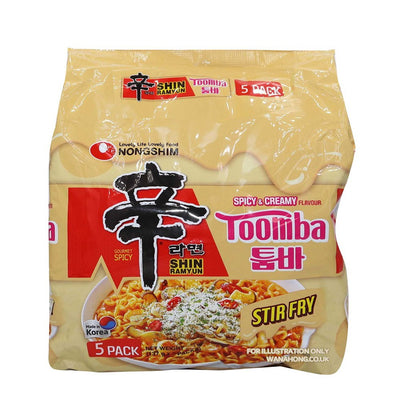 Nongshim Spicy & Creamy Shin Ramyun Toomba 5pk 685g