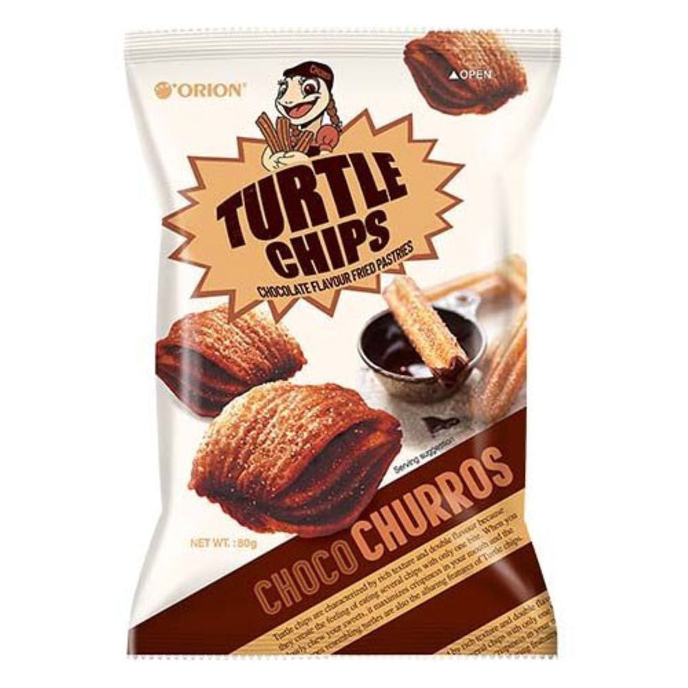 Turtle Chips Churros Korea 80g