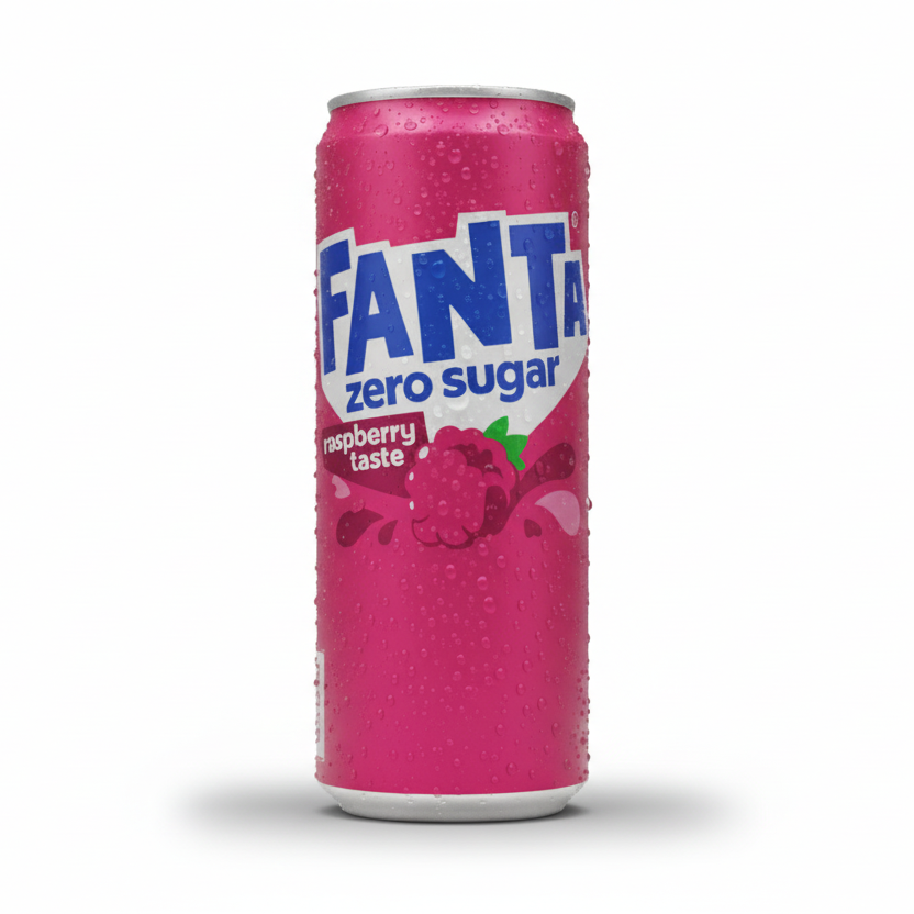 Fanta Raspberry Zero Sugar 330ml