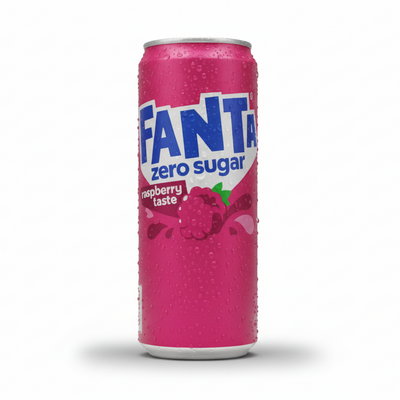 Fanta Raspberry Zero Sugar 330ml