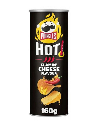 Pringles Hot Flamin Cheese 160g