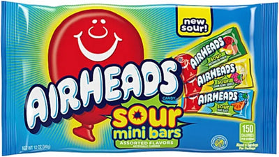 Airheads Sour Bars Mini Assorted 85g