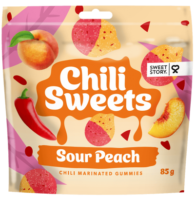 Chili Sweets Sour Peach 85g