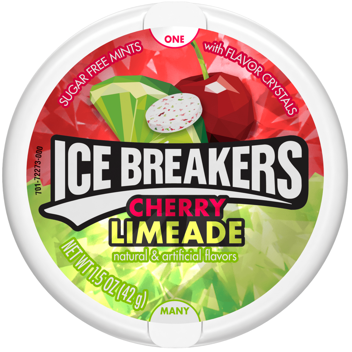 Ice Breakers Cherry Limeade Sugar Free Mints 42g