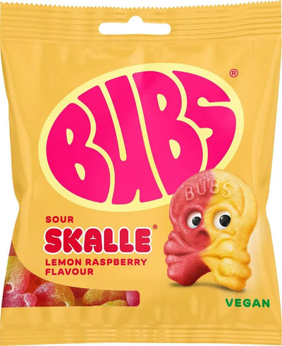 Bubs Lemon Raspberry Skull 155g