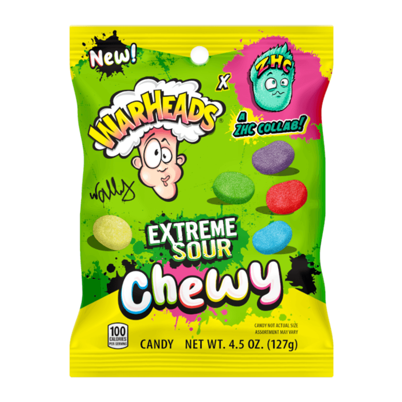 Warheads Extreme Sour Chewy 127g