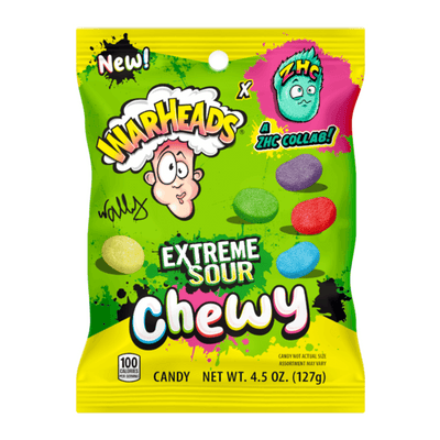Warheads Extreme Sour Chewy 127g