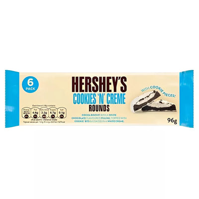 Hersheys Cookie N’ Crème Rounds 90g