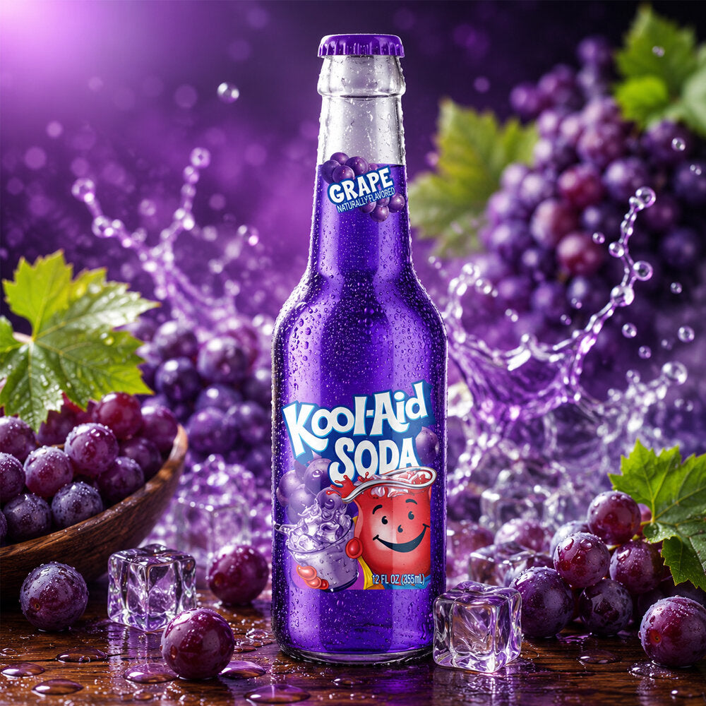 Kool-Aid Soda Grape 355ml
