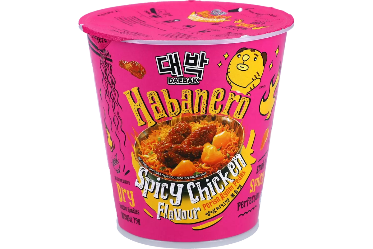 Daebak Habanero Spicy Chicken Ramen 79g