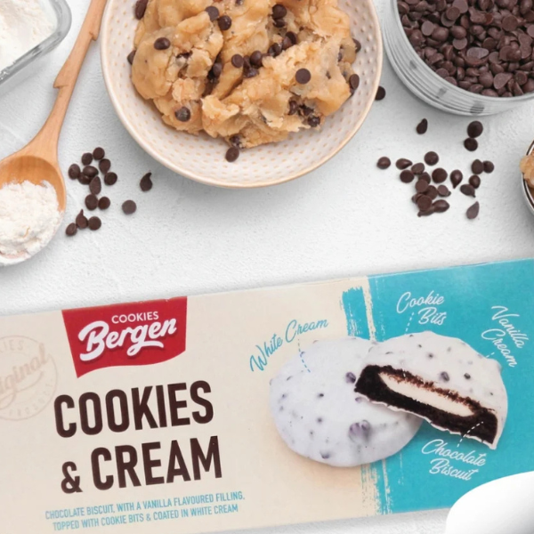 Bergen Obsession Cookie Cream Cookies 128g